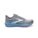 کفش زنانه بروکس مدل Brooks Launch 9 Running Shoes Womens 11 1203731B016 Gray Blue Sneakers